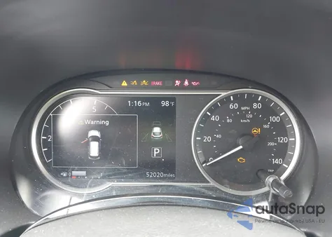 2020 Nissan Kicks Sv Xtronic Cvt z USA, uszkodzony, nr VIN 3N1CP5CV3LL484673